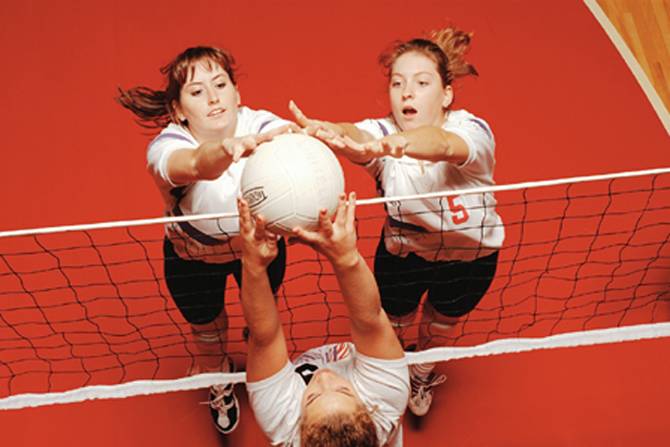 Girls Volleyball Game